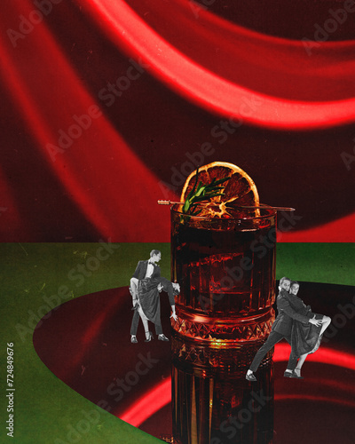 Canvas Print Valentine's day celebration