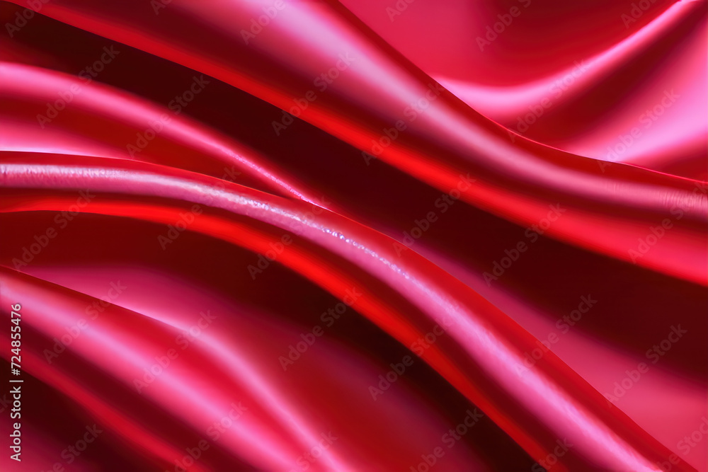 Obraz premium Silk background red textured smooth 
