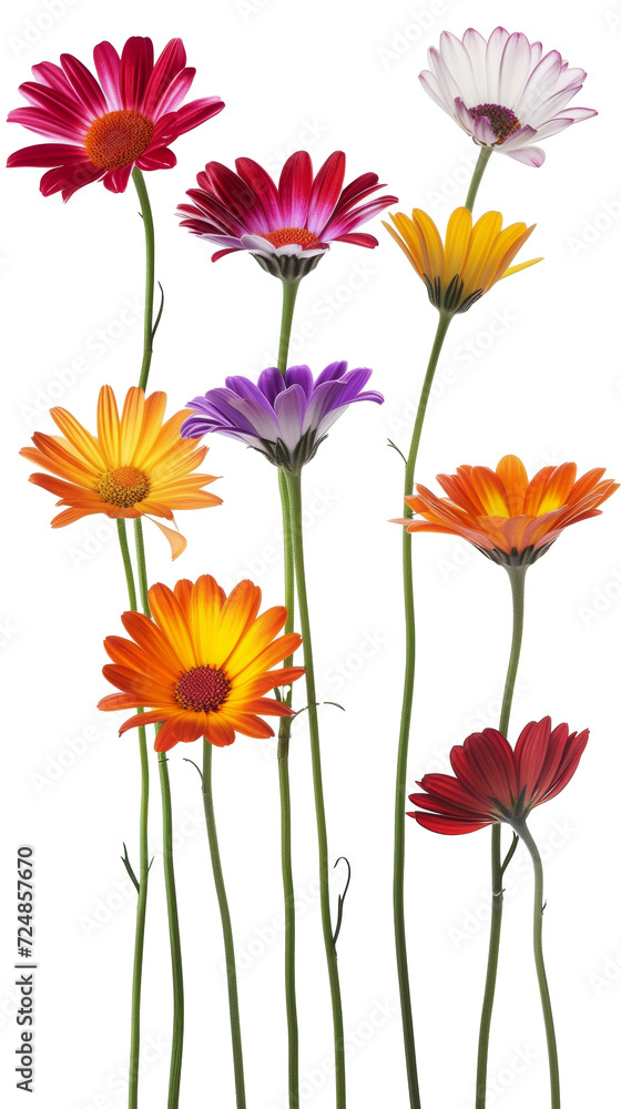 Assorted Gerbera Daisies - Colorful Floral Array