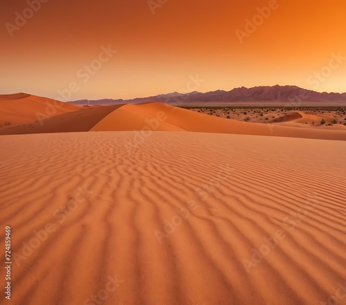 Warm gradient of desert colors from sandy beige to burnt orange