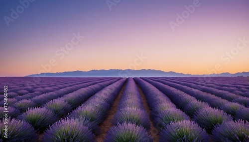 Mystical twilight gradient from dusky lavender to indigo