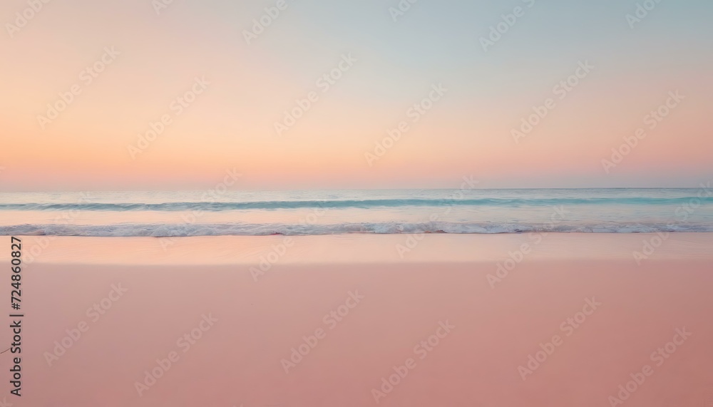 Pastel paradise gradient from powder blue to soft peach