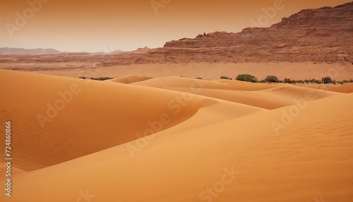 Golden desert sands gradient from ochre to sienna © Hans