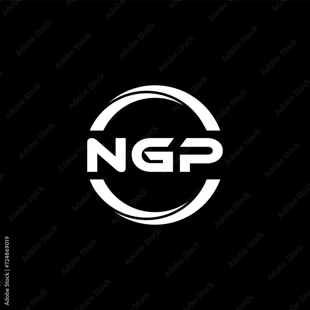 NGP letter logo design with black background in illustrator, cube logo, vector logo, modern alphabet font overlap style. calligraphy designs for logo, Poster, Invitation, etc. NGP letter logo design with black background in illustrator, cube logo, vector logo, modern alphabet font overlap style. calligraphy designs for logo, Poster, Invitation, etc.