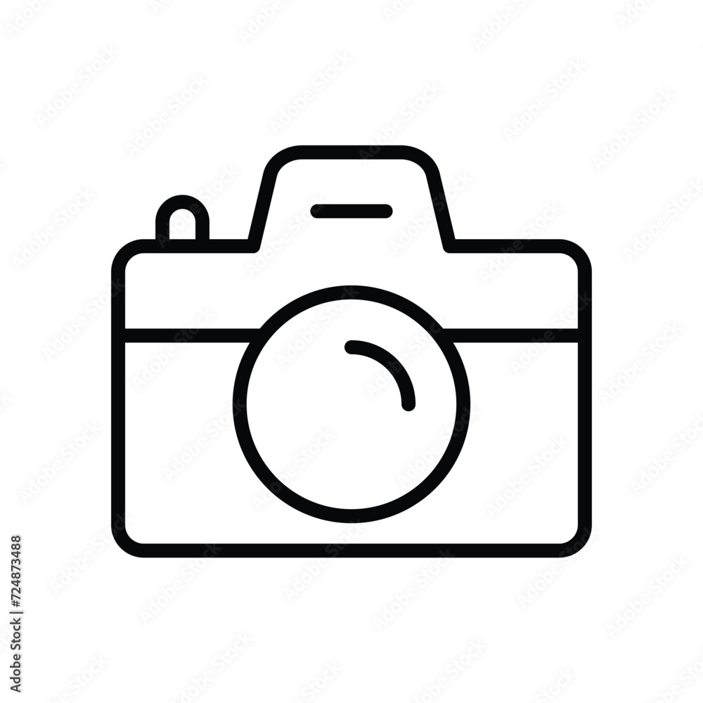 photographic icon with white background vector stock illustration photographic icon with white background vector stock illustration