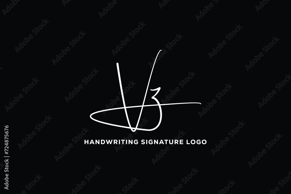  VZ initials Handwriting signature logo. VZ Hand drawn Calligraphy lettering Vector. VZ letter real estate, beauty, photography letter logo design.