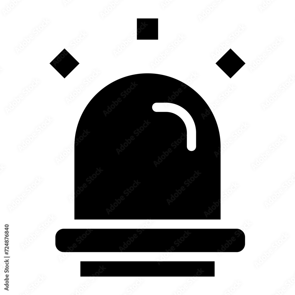 police glyph icon police glyph icon
