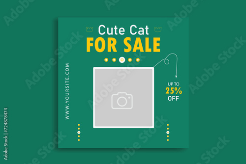 pet banner design,pet social media template,