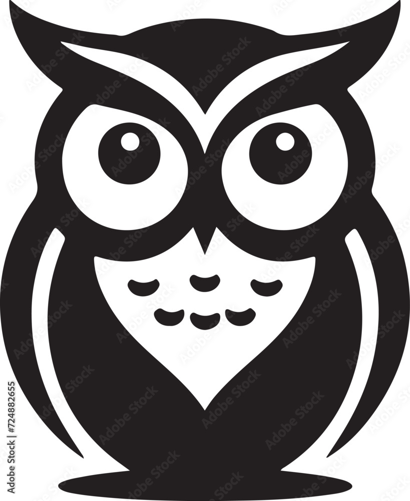 Owl Icon illustration Owl Icon illustration