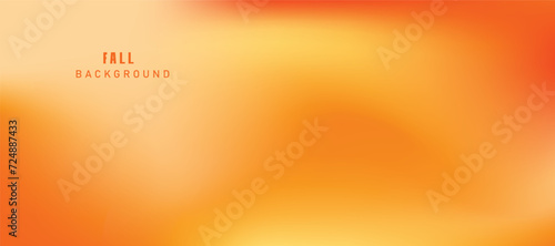 Fall gradient background. Abstract blurred background in red, orange and yellow tones. Autumn colors vector illustration. Autumn colors theme. Abstract Vector Background