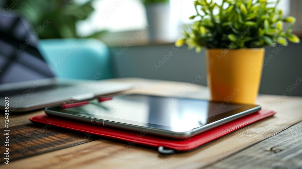 Person Typing on Laptop on Wooden Table, Back to school Person Typing on Laptop on Wooden Table, Back to school