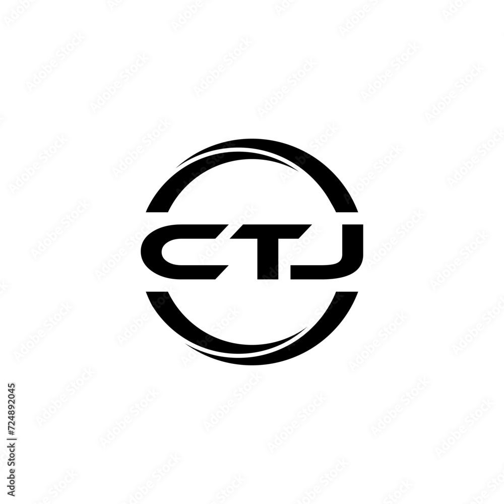CTJ letter logo design with white background in illustrator, cube logo, vector logo, modern alphabet font overlap style. calligraphy designs for logo, Poster, Invitation, etc. CTJ letter logo design with white background in illustrator, cube logo, vector logo, modern alphabet font overlap style. calligraphy designs for logo, Poster, Invitation, etc.