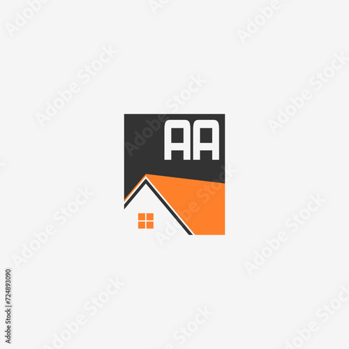 AA Initial Real Estate Logo Vector Art, Icons, and Graphics