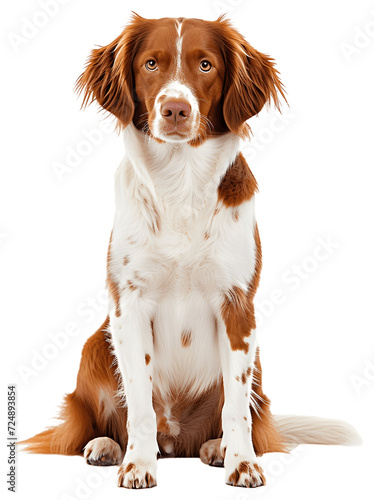 Obraz na płótnie Brittany dog full body