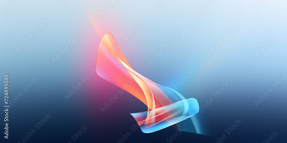 Obraz premium Light Energy Technology Background
