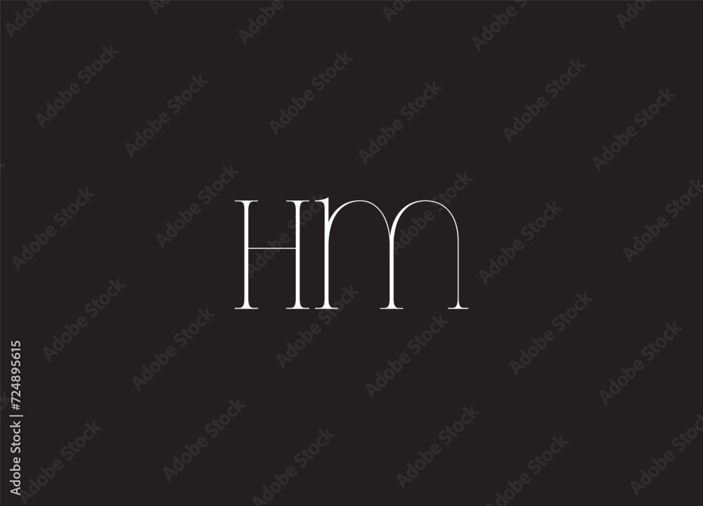 HM logo design, symbol, icon, vector file logo, HM logo design, symbol, icon, vector file logo,