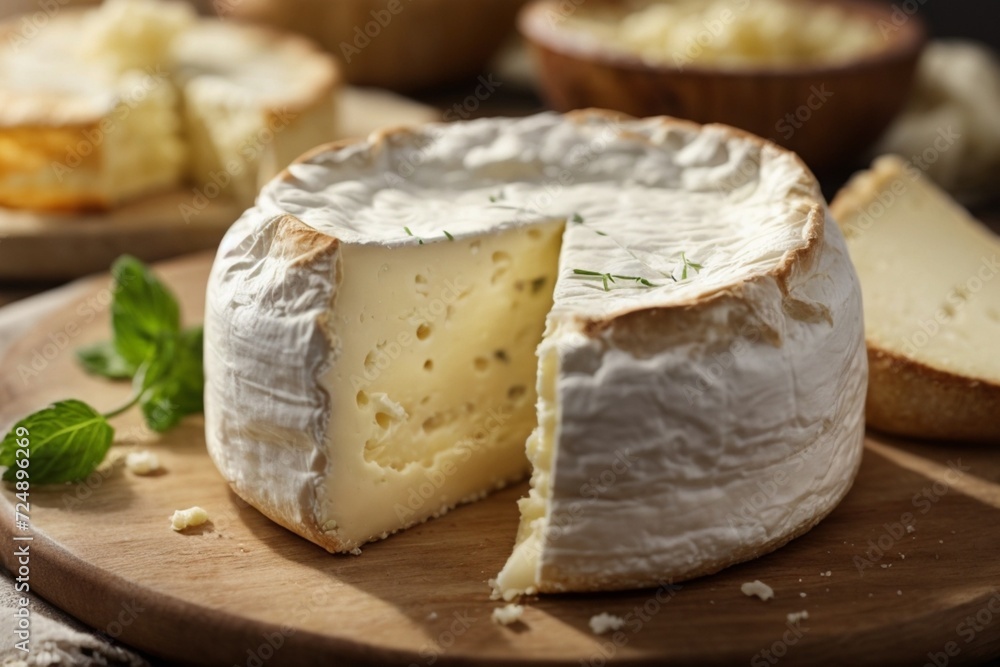 feta cheese with olive oil (Camembert)