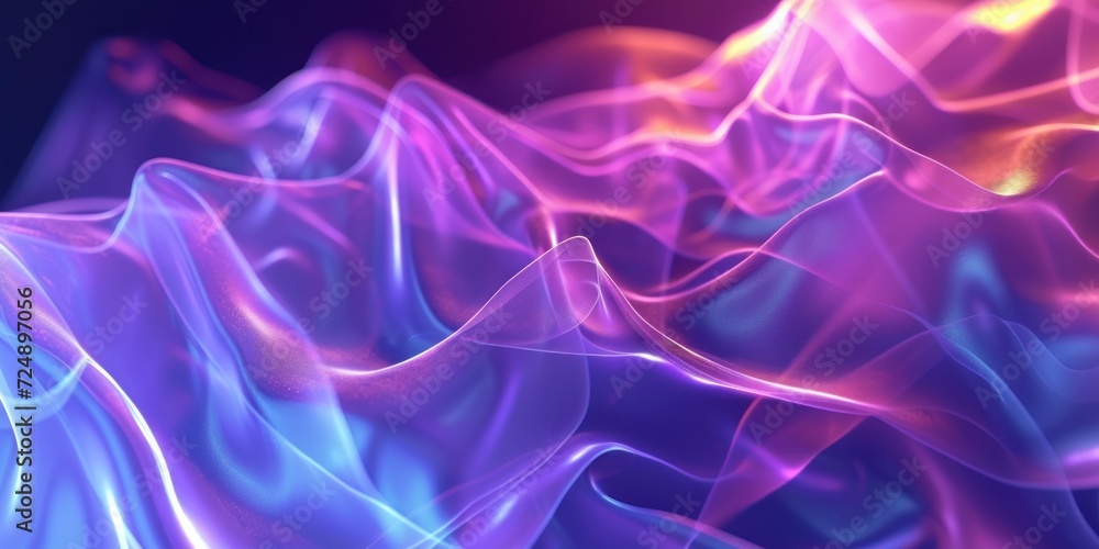 Colorful Background With Wavy Lines Colorful Background With Wavy Lines