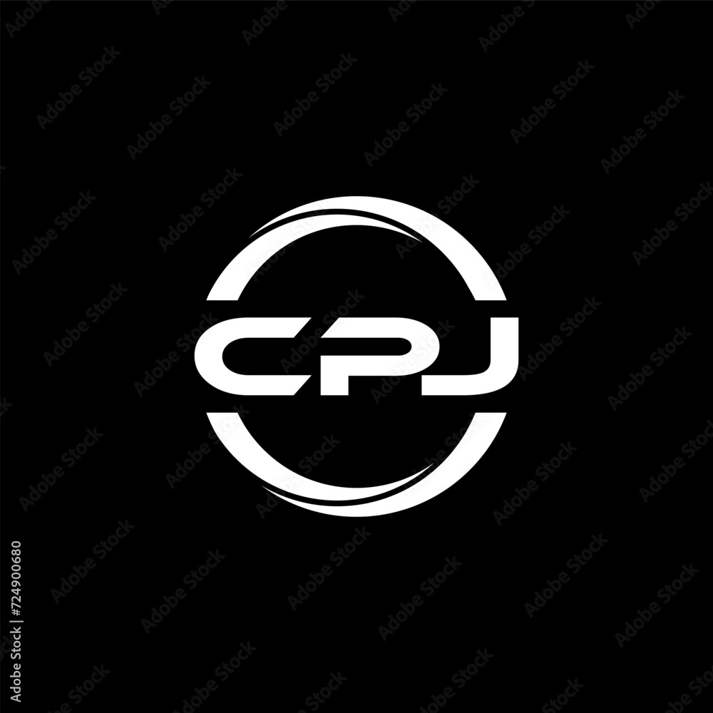 CPJ letter logo design with black background in illustrator, cube logo, vector logo, modern alphabet font overlap style. calligraphy designs for logo, Poster, Invitation, etc. CPJ letter logo design with black background in illustrator, cube logo, vector logo, modern alphabet font overlap style. calligraphy designs for logo, Poster, Invitation, etc.