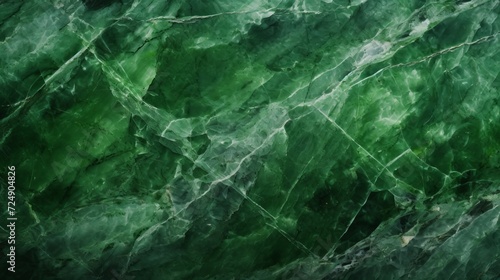 Close up on green jade texture