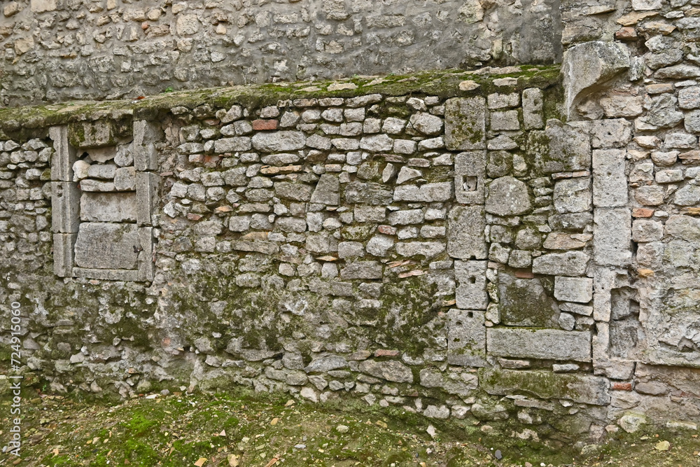 Arles, ruderi e rovine delle antiche terme romane - Provenza, Francia