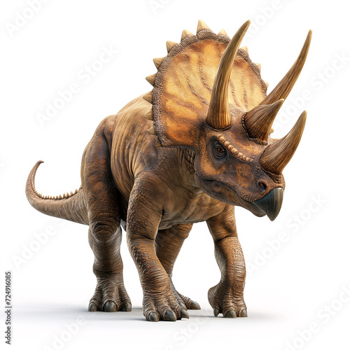 Dinosaur Triceratops © Pierre Villecourt