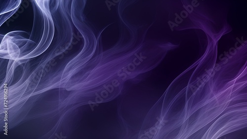 Mesmerizing smoke dances against a captivating purple background.