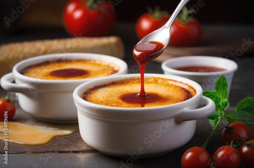 tomato soup with bread