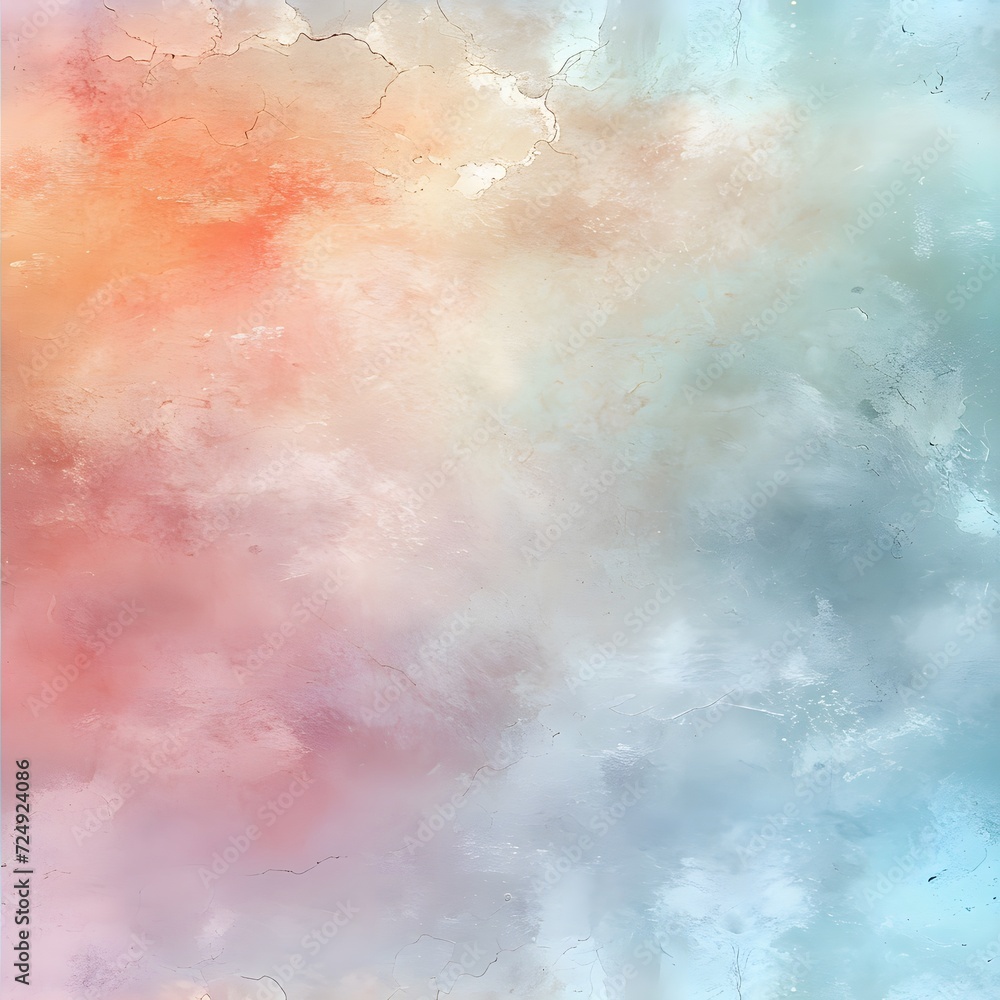 Obraz premium pastels digital paper watercolor techniques seamless pattern