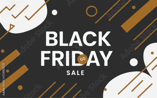Dynamic Discounts: Black Friday Modern Background Bonanza