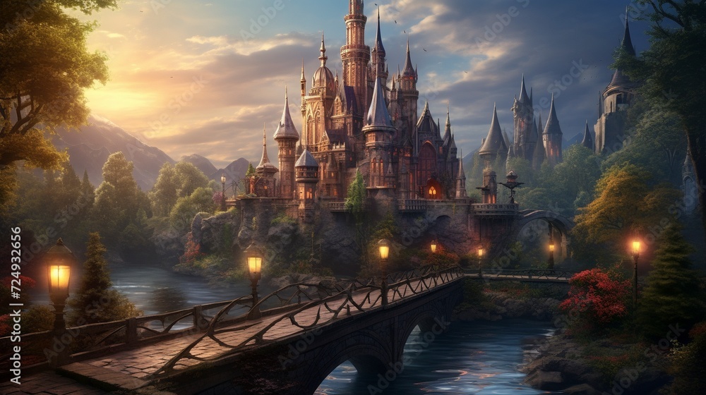 Enchanted Castle: Twilight over the Magical Realm