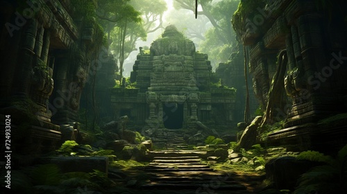 Ancient Jungle Temples: Mysteries Hidden in the Lush Wilderness © Paul