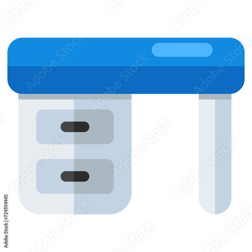 Premium download icon of drawer table