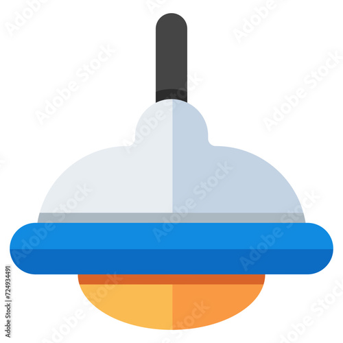 A modern design icon of ceiling lamp
