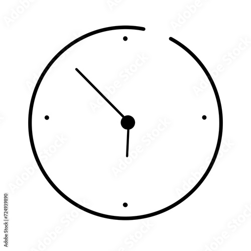Clock, time.