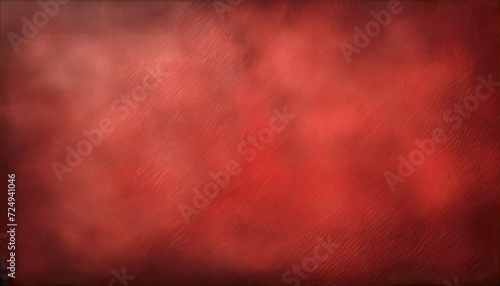 Eleganza Retro- Sfondo in Pelle Rossa Vintage con Texture Grunge, Alta Risoluzione
