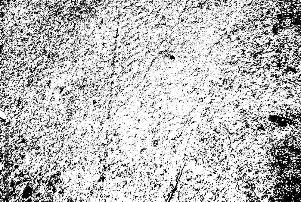 Fototapeta premium Rustic grunge vector texture with grain and stains. Abstract noise background. Weathered surface. Dirty and damaged. Detailed rough backdrop. Vector graphic illustration with transparent white. EPS10.