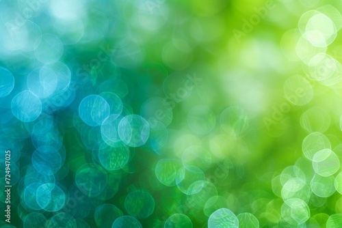 Abstract Blurred Colorful Bokeh Background