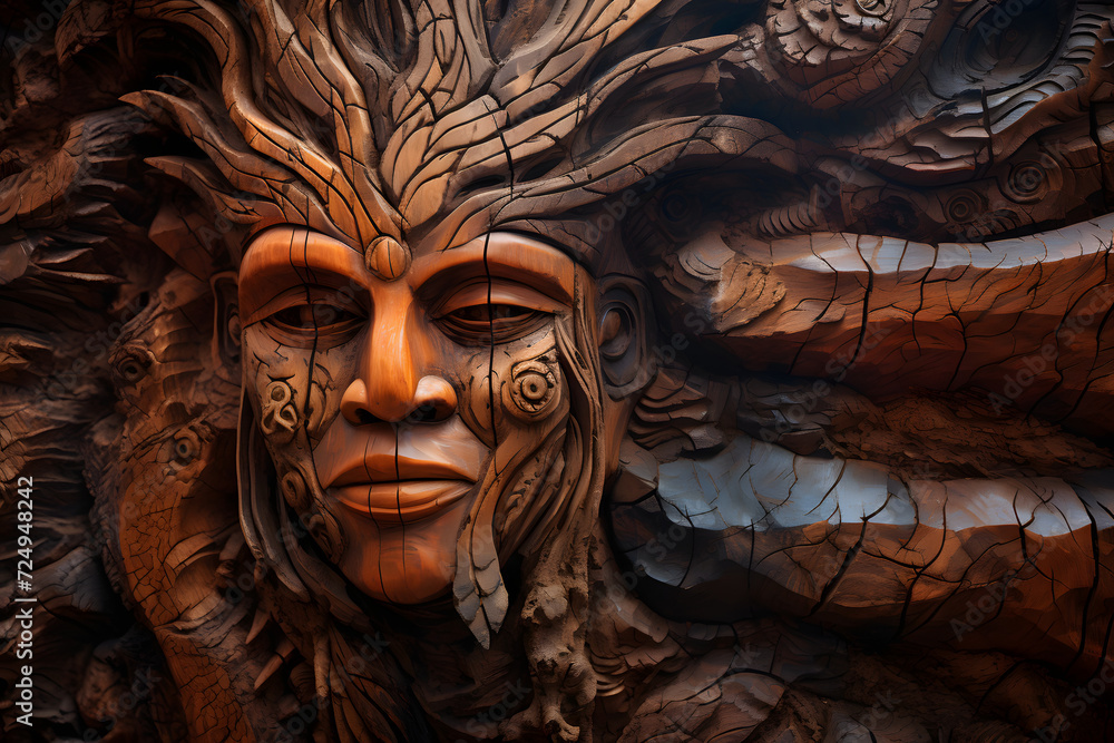 an image of an ancient tree trunk an image of an ancient tree trunk