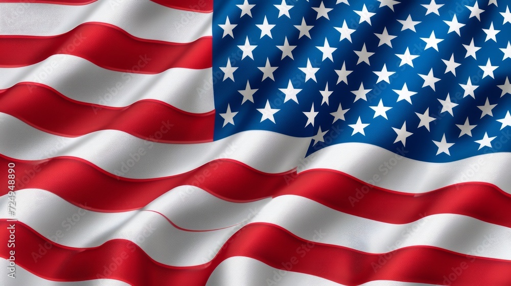 Close-up of the American flag Close-up of the American flag