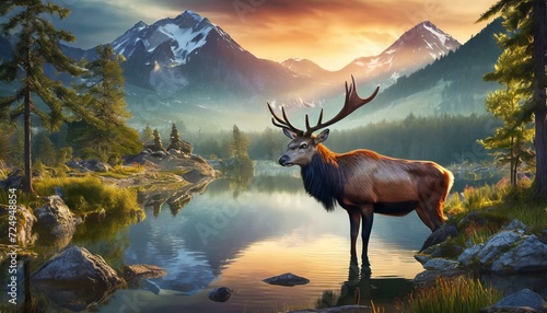 deer in the mountains © Muhammad Faizan