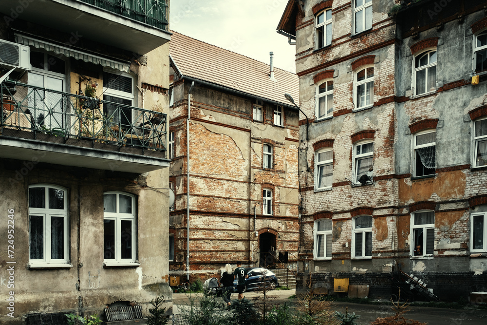 An old building in Brochów, Wrocław, Poland, Brochów, Wrocław An old building in Brochów, Wrocław, Poland, Brochów, Wrocław