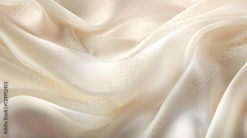 Smooth wave of silk cloth fabric abstract background,, Drifting folds of lilac satin dance upon the skin, exuding elegance and luxury, transforming the wearer into a vibrant and alluring vision 