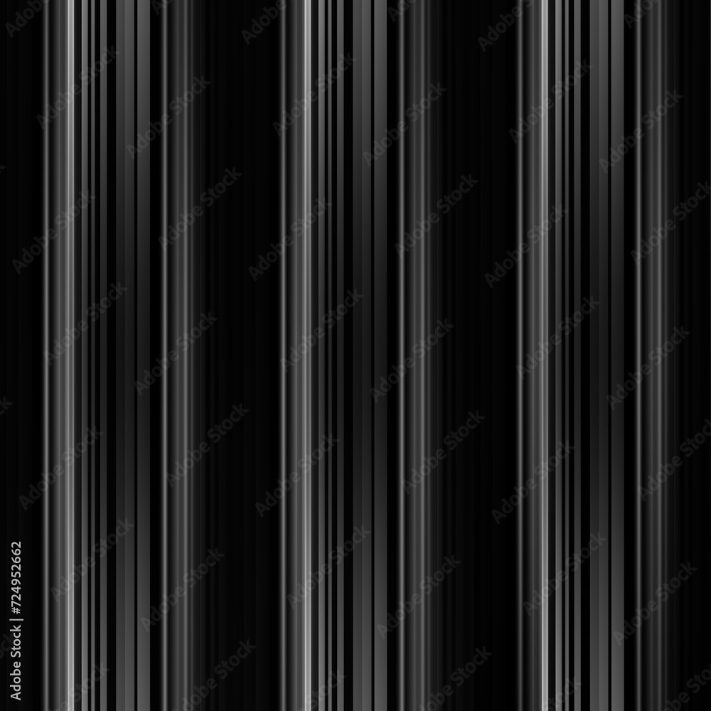 Obraz premium Black and white stripe abstract background. Motion lines effect. Grayscale fiber texture backdrop and banner. Monochrome gradient pattern and textured wallpaper.