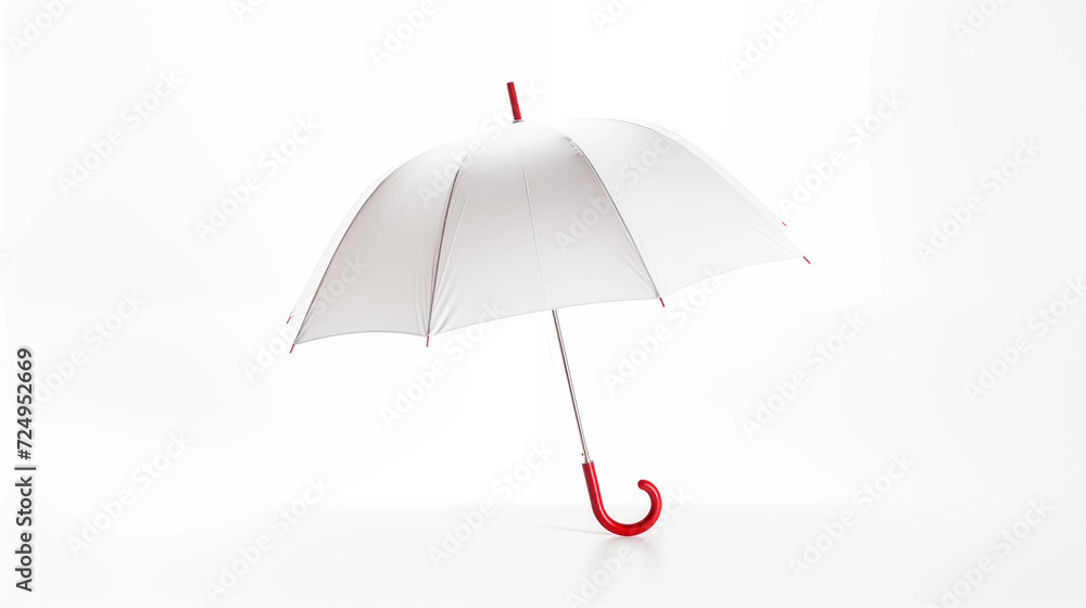umbrella with white background. generative ai