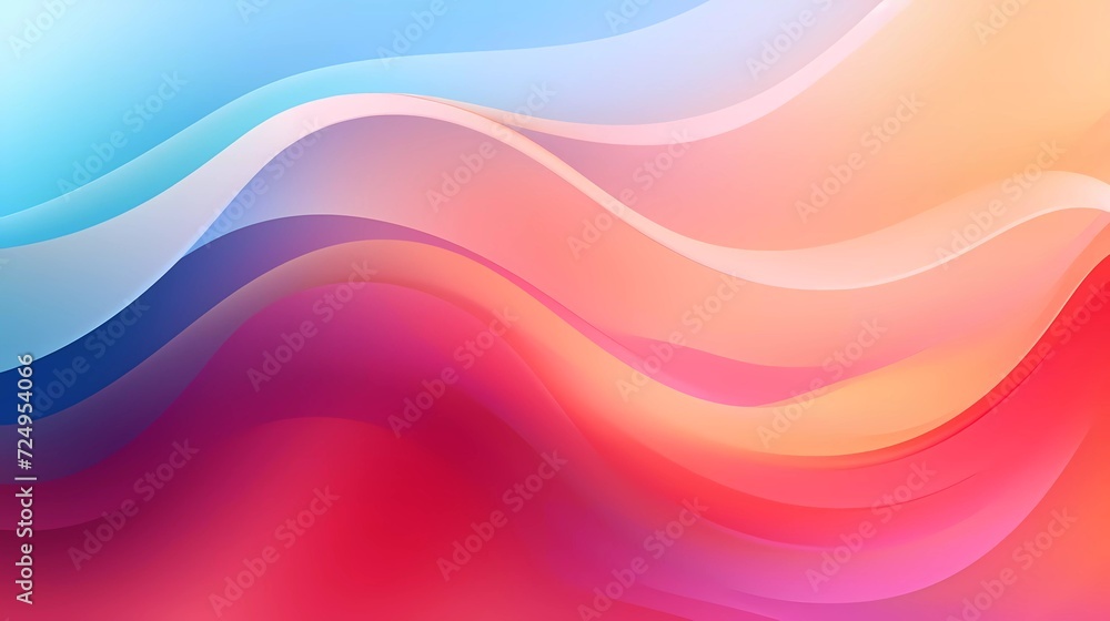 Soft Colorful Background for Modern Design and Digital Product Presentation UX. generative ai