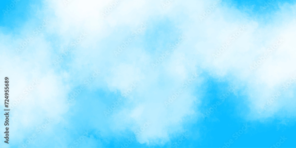 Sky blue White soft abstract.smoke swirls,brush effect background of smoke vape sky with puffy smoke exploding,cloudscape atmosphere.gray rain cloud realistic illustration canvas element.design elemen