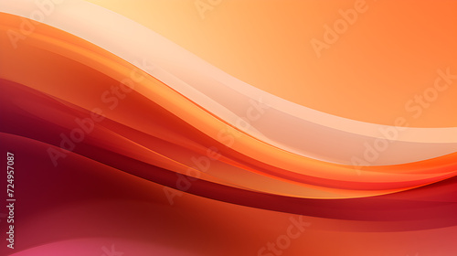 An orange and brown wave background with a light pattern,, Bright light linen fabric, texture panoramic background 