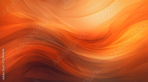 An orange background with a wavy pattern,, gradient 3d fluid background Pro Photo © Abdul