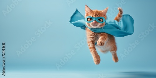 superhero cat concept © xartproduction